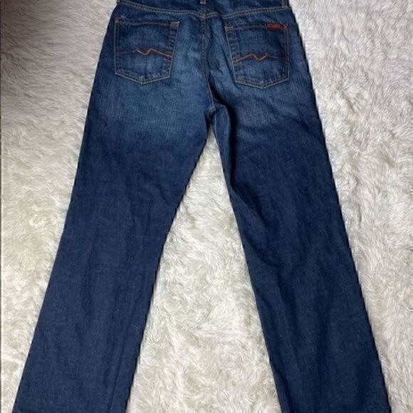 EUC Women’s 7 for All Mankind Straight Leg Jeans size 30 - Picture 9 of 9